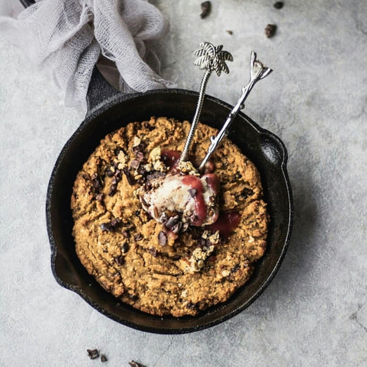 Vegan Protein Choc Chip Cookie Skillet - Veganut