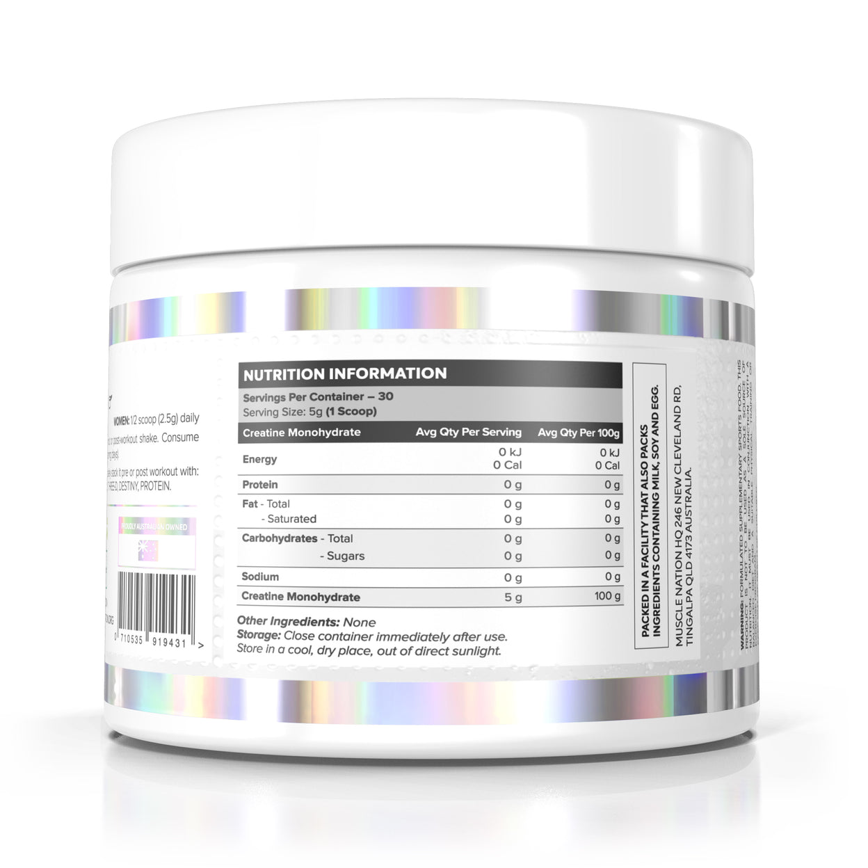 Muscle Nation Creatine Monohydrate