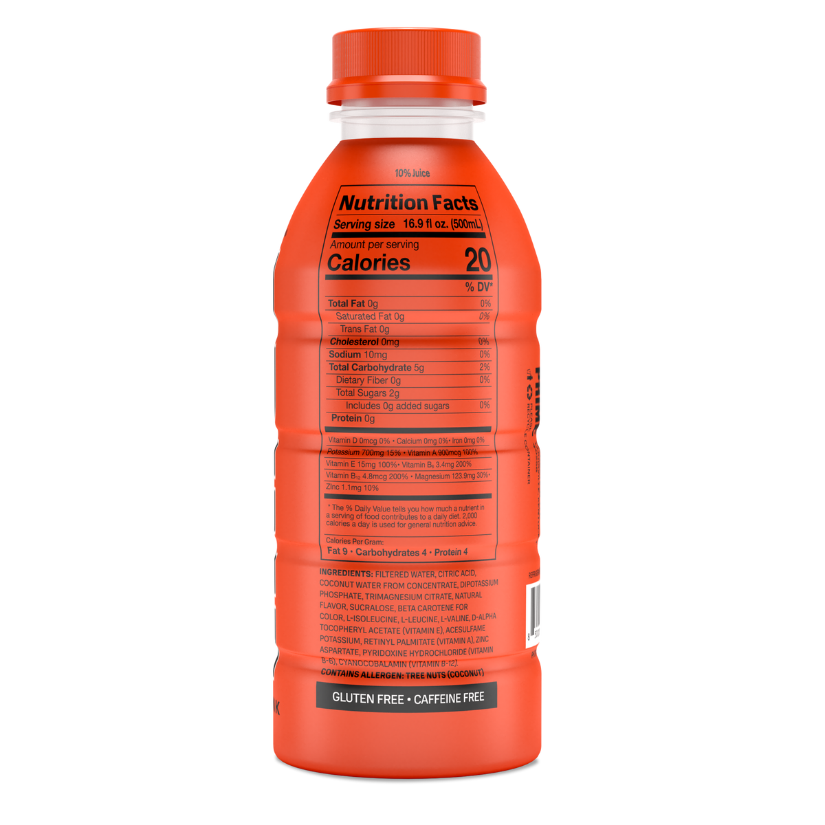 Prime Hydration Orange drink