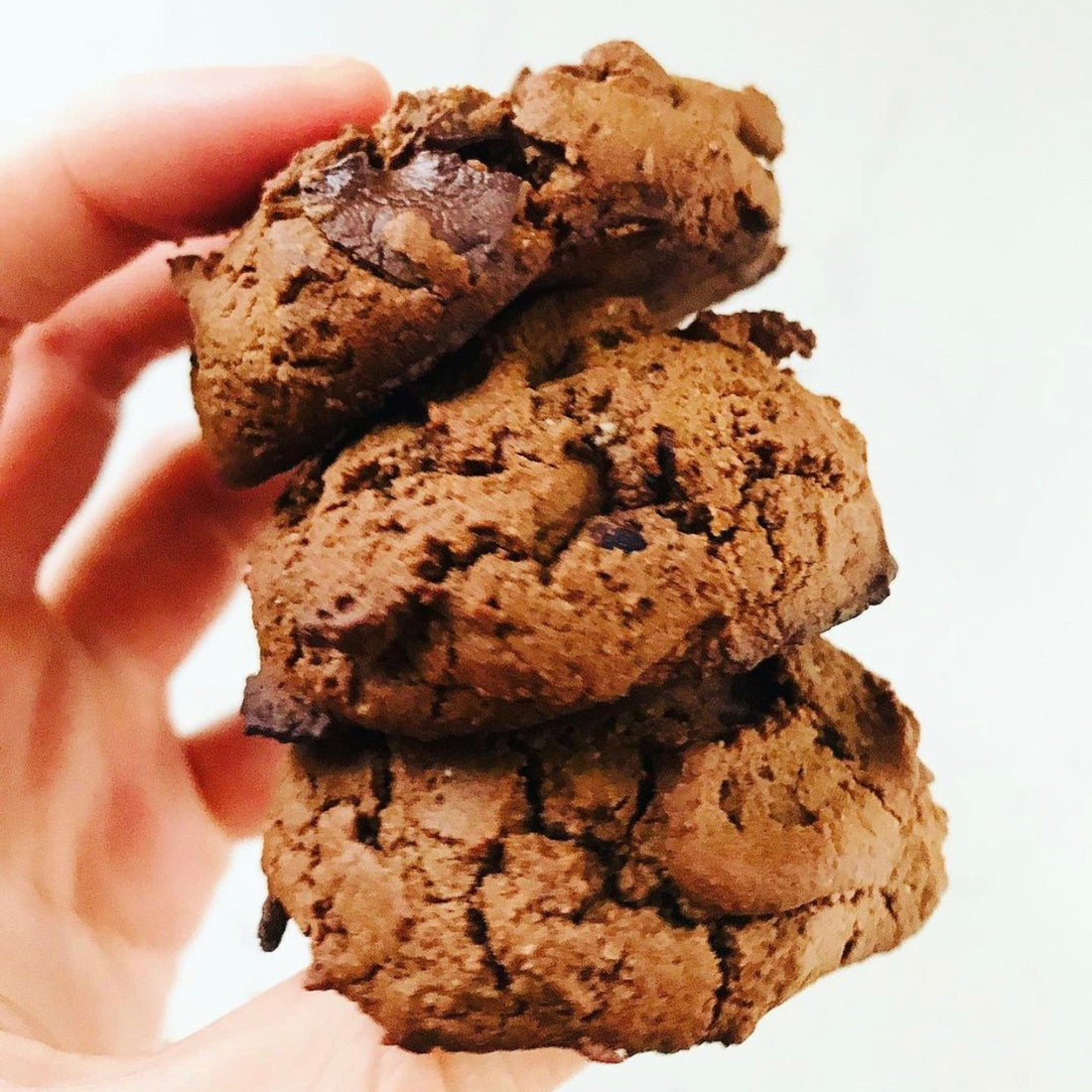 Gluten Free Double Choc Cookies - Veganut