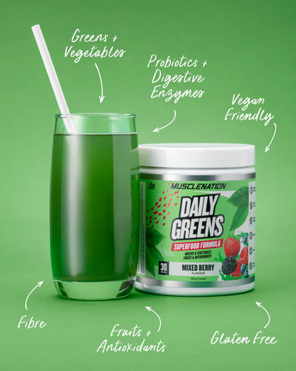 Muscle Nation Daily Greens - Mixed Berry