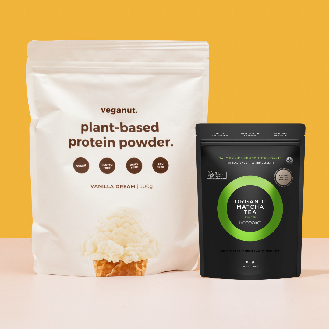 Matcha and Vanilla Protein Powder Bundle